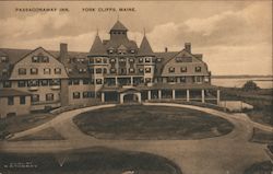 Passaconaway Inn York Cliffs, ME Postcard Postcard Postcard