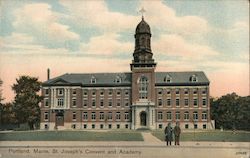 St. Joseph's Convent and Academy Portland, ME Postcard Postcard Postcard