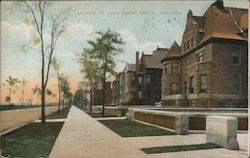 Scene on Lake Shore Drive Chicago, IL Postcard Postcard Postcard