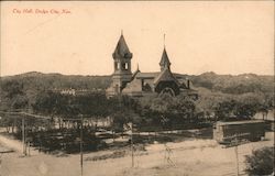 City Hall Dodge City, KS Postcard Postcard Postcard