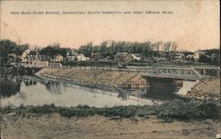 New Bass River Bridge, Connecting South Yarmouth and West Dennis Postcard