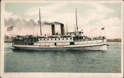 S.S. Cape Cod Steamboat Postcard