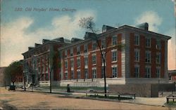 Old Peoples' Home Chicago, IL Postcard Postcard Postcard