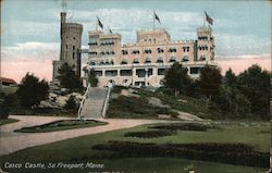 Casco Castle South Freeport, ME Postcard Postcard Postcard