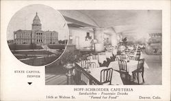 Hoff-Schroeder Cafeteria - State Capitol Postcard