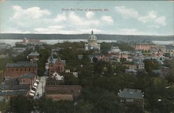 Birds Eye View of Annapolis, Md Maryland Postcard Postcard Postcard