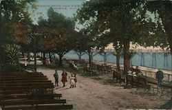 Monroe Park and Pier Postcard