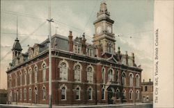 The City Hall Victoria, BC Canada British Columbia Postcard Postcard Postcard