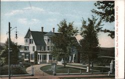 Pleasant View, Home of Rev. Mary Baker & Eddy Postcard