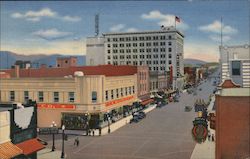 Central Avenue and Fourth Street Albuquerque, NM Postcard Postcard Postcard