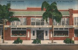 Home Dairy Cafeteria, 1st Ave. No. Postcard