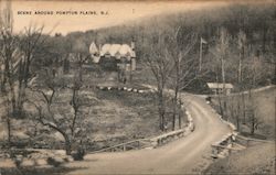 Scene Around Pompton Plains Postcard