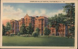 Champlain Valley Hospital Postcard