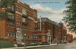 St. Mary's Hospital Quincy, IL Postcard Postcard Postcard