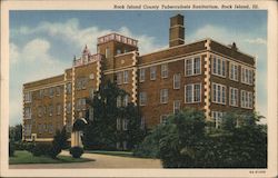 Rock Island County Tuberculosis Sanitarium Postcard