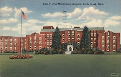 Leila Y. Post Montgomery Hospital Battle Creek, MI Postcard Postcard Postcard