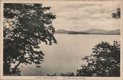 Lake Pontoosuc Pittsfield, MA Postcard Postcard Postcard