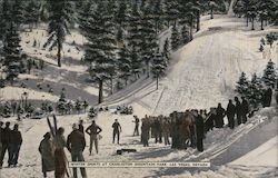 Winter Sports at Charleston Mountain Park Postcard