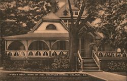 Wren's Nest, Home of Joel Chandler Harris Postcard