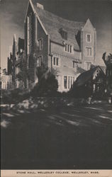 Stone Hall, Wellesley College Postcard