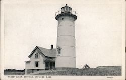 Nauset Light, Eastham, Cape Cod Massachusetts Postcard Postcard Postcard