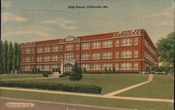 High School Chillicothe, MO Postcard Postcard Postcard