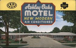 Ashley Oaks Motel, New Modern Air Conditioned Valdosta, GA Postcard Postcard Postcard