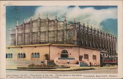 New Cabaret Jai Alai, the Fronton at the Rear - Fastest Game in the World Postcard