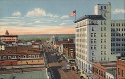 A-13 - Central Avenue Looking West Postcard