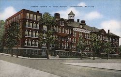 Joseph John's Jr. High School Johnstown, PA Postcard Postcard Postcard