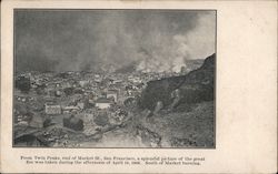 From Twin Peaks, End of Market St. San Francisco, CA Postcard Postcard Postcard