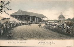 Race Track, Fair Grounds Ballston Spa, NY Postcard Postcard Postcard