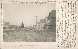 Scenic View, Newton Village Postcard