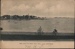 Belle Island from Roton Point, Conn, Long Island Sound Norwalk, CT Postcard Postcard Postcard