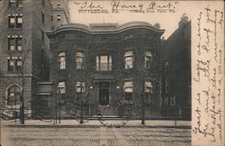 Pittsburg Club, Penn Avenue Postcard