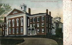 Leicester Academy Massachusetts Postcard Postcard Postcard