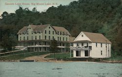 Seventh Lake House, Big Moose Lake Postcard