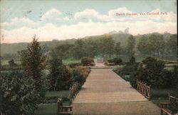 Dutch Garden, Van Cortland Postcard