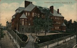 Yonkers High School Postcard