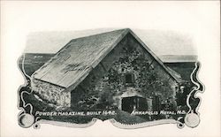 Powder Magazine, Built 1642 Postcard