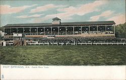 Essick Race Track Hot Springs, AR Postcard Postcard Postcard