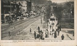 Central Avenue and Government Promenade, Looking North Postcard