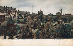 West Front Army and Naval Hospital Postcard