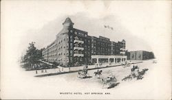 Majestic Hotel Hot Springs, AR Postcard Postcard Postcard