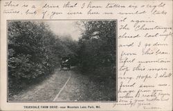 Truesdale Farm Drive Mountain Lake Park, MD Postcard Postcard Postcard