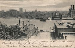 View from Federal Hill Baltimore, MD Postcard Postcard Postcard