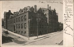 City Hospital and College of Physicians and Surgeons Postcard