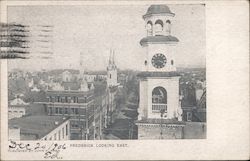 Frederick Looking East Postcard