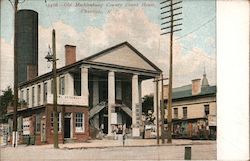 Old Mecklenburg County Court House Postcard