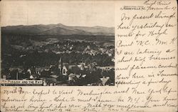 Mt. Pisgah and the Rat Asheville, NC Postcard Postcard Postcard